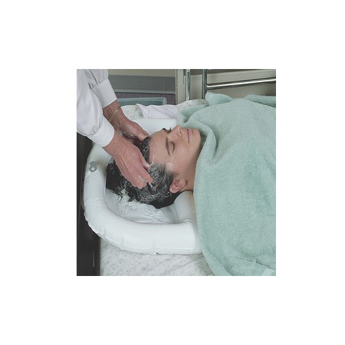 Fabrication Enterprises, Inc. Inflatable shampoo basin, crescent