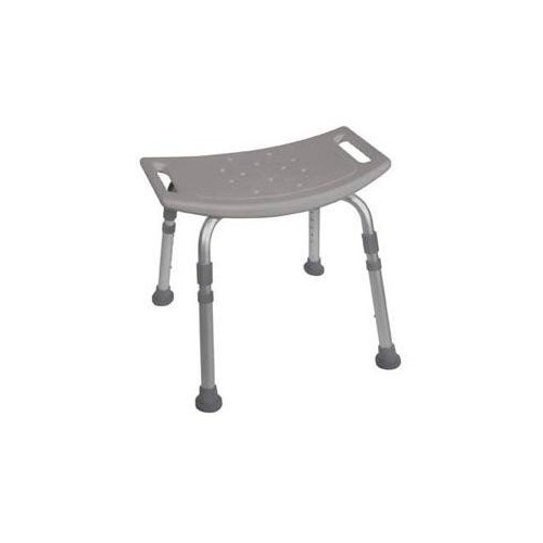 Drive Medical Deluxe K.D. Aluminum Bath Bench without Back, 400 lb