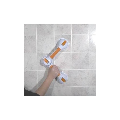 Drive Medical Suction Cup Grab Bars, 19 3/4" Dual Grab Bar, Rotating FGRTL13084