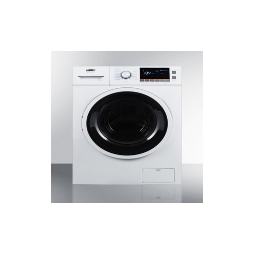 Summit 24" Wide Washer/dryer Combo for Nonvented Use, With 15 Lb. Wash