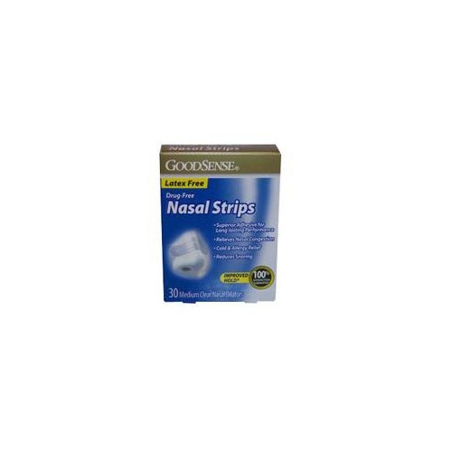 Geiss, Destin & Dunn Inc. Nasal Strips, Medium, Clear (30 Count