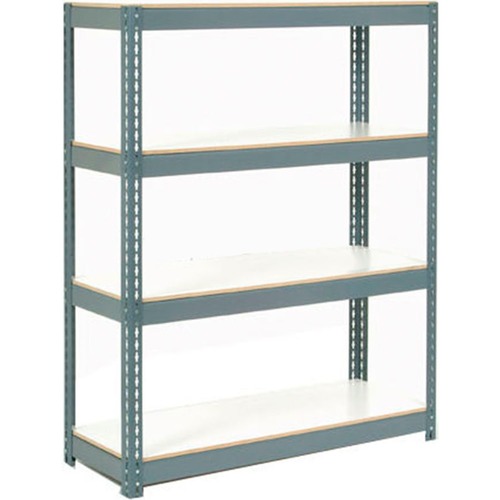 Nexel Global Industrial Extra Heavy Duty Shelving 36Wx24Dx60H 4 Shelves