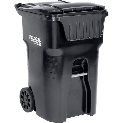 Safco 30-Gallons Steel Commercial Touchless Kitchen Trash Can with