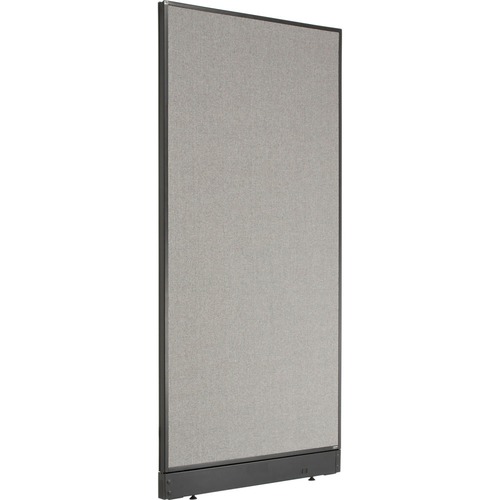 Interion Office Partition Panel with Pass-Thru Cable 36-1/4