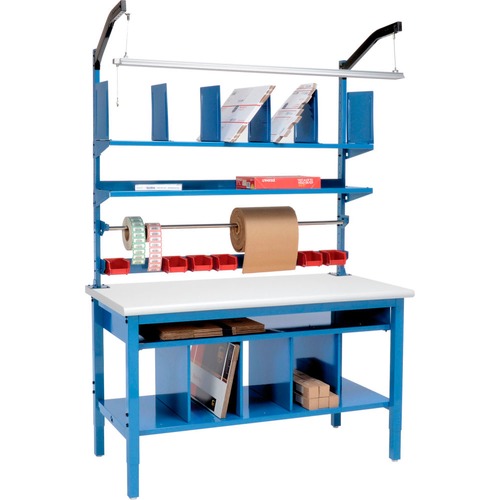 Global Industrial Complete Packing Workbench ESD Safety Edge 60