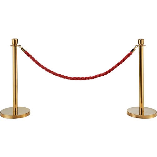 Global Industrial Red Vinyl Braided Rope 59
