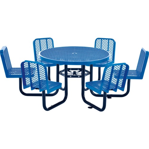 6 seater discount round picnic bench