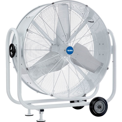 Global Industrial 36"" Outdoor Rated Mobile Tilt Drum Blower Fan 2 ...