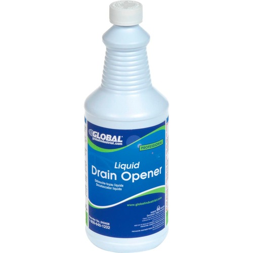 Global Industrial Drain Opener 1 Quart Bottle 12/Case - GLO640408 ...
