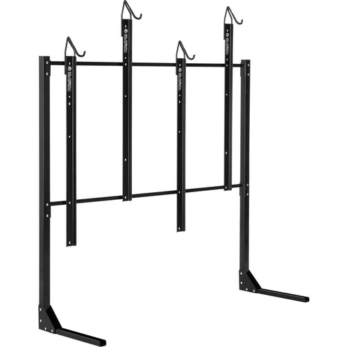 Global Industrial Indoor Vertical Bike Rack 4 Bike Capacity Black ...