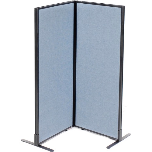 Interion Freestanding 2-Panel Corner Room Divider 24-1/4
