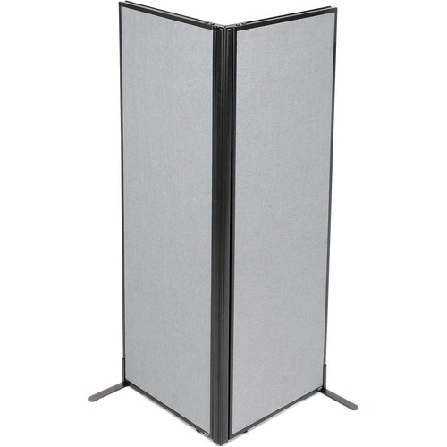 Interion Freestanding 2-Panel Corner Room Divider 24-1/4