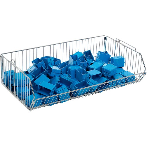 Global Industrial Stackable Wire Storage Bin, 36"W x 20"D x 9"H