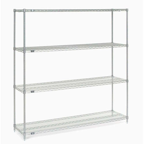 Safco Heavy duty Boltless Steel Shelving Unit 5 Tiers 72 Height x