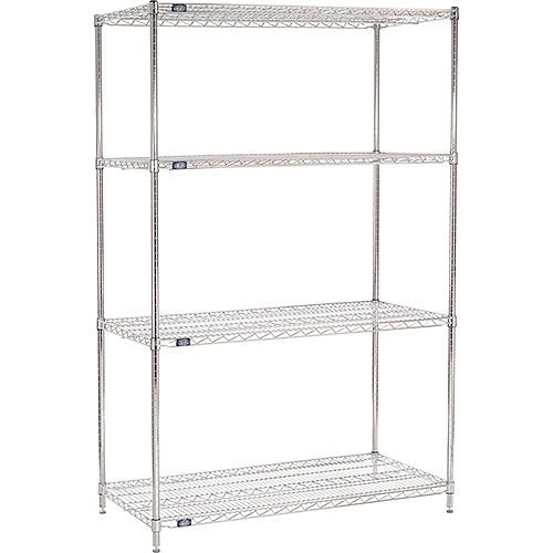 Safco Heavy duty Boltless Steel Shelving Unit 5 Tiers 72 Height x