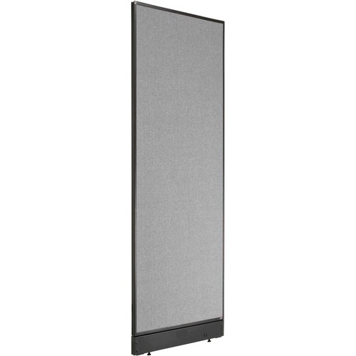 Nexel Interion Non-Electric Office Partition Panel with Raceway, 24-1/4 ...