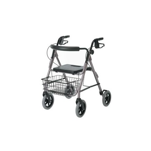 Guardian Envoy 480 Deluxe Rolling Walker 301/2 x 241/2 Inch, Rose