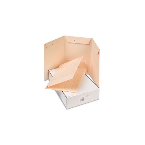 Gussco Recycled manila top tab trifold design patent folders