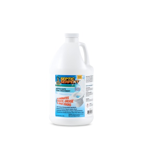 Hospeco Septic Serpent Septic Tank Cleaner 64 oz (1/2 Gallon) - 1 Each ...