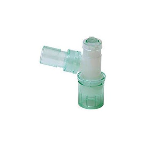 Intersurgical Inc Double Swivel Elbow with Bronchoscopy Port