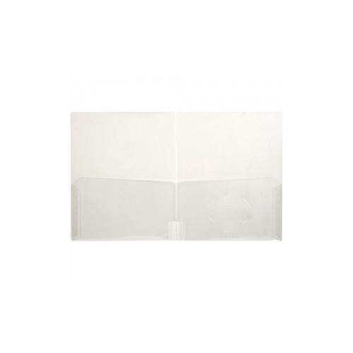 Lion Office Products, Inc CLEAR-LINE 2-Pocket Plastic Folder