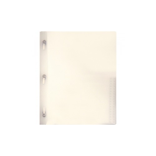 Lion Office Products, Inc 2-Pocket Plastic Folder with Fasteners