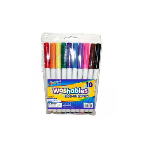 LiquiMark Super Tip Washable Fineline Markers LQM38800