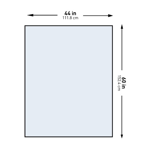 Mckesson General Purpose Drape McKesson Half Drape Sheet 60 W X 44 L ...