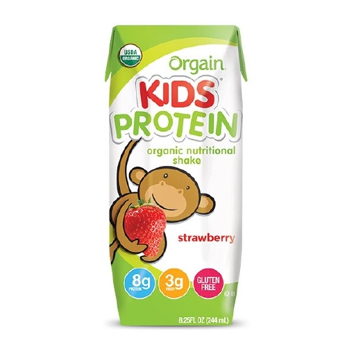 Orgain Kids Protein Organic Nutritional Shake Pediatric Oral Supplement