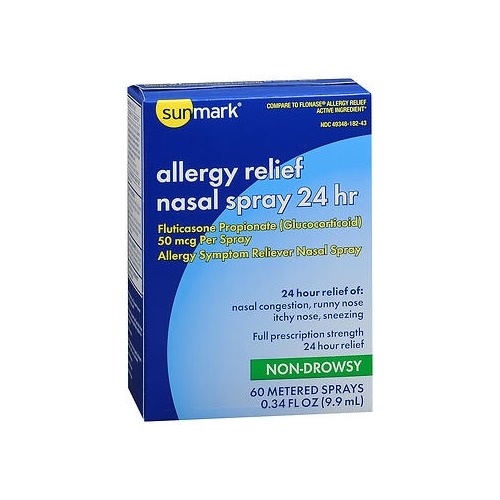 Sunmark Allergy Relief sunmark® 50 mcg Nasal Spray 0.34 oz ...