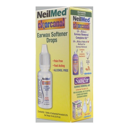 Ear Wax Remover NeliMed® 0.5 oz. Otic Drops 6.5% Strength Carbamide ...