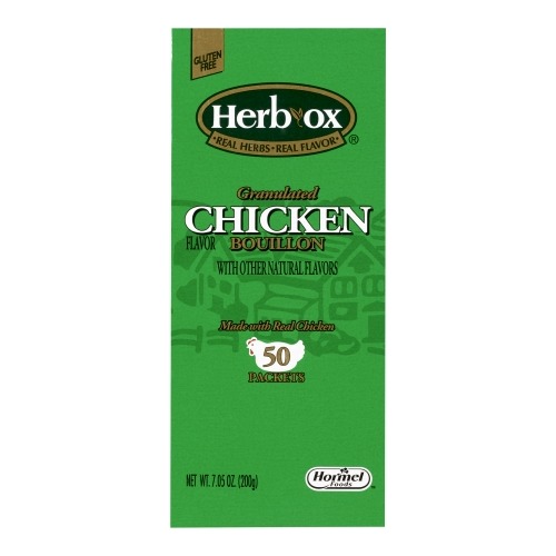 Herbox Instant Broth HerbOx® Chicken Flavor Bouillon 8 oz. Individual