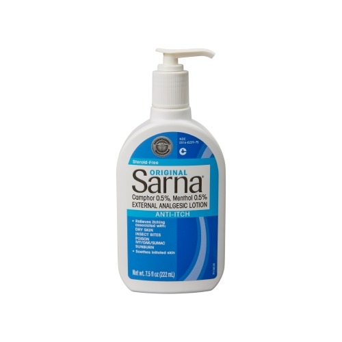 Sarna Itch Relief Sarna® 0.5% - 0.5% Strength Lotion 7.5 oz. Bottle ...