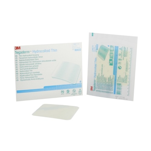 3m Tegaderm Thin Hydrocolloid Dressing 3m™ Tegaderm™ Thin 4 X 4 Inch 