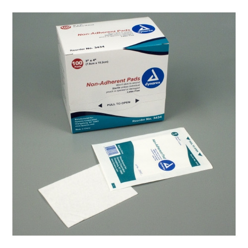 Dynarex NonAdherent Dressing Sterile MCK34342000