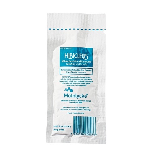 Surgical Scrub Hibiclens® 15 mL Individual Packet 4% Strength CHG