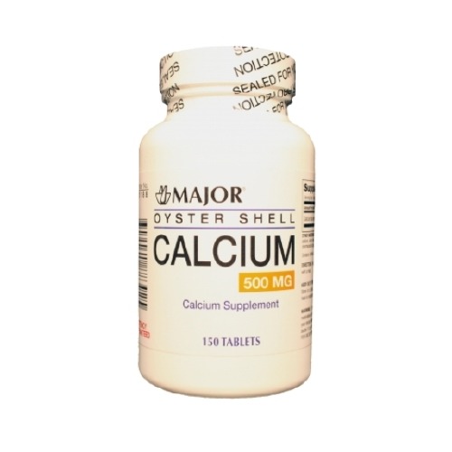 Major Calcium Supplement Major® 500 mg Strength Tablet MCK75212700
