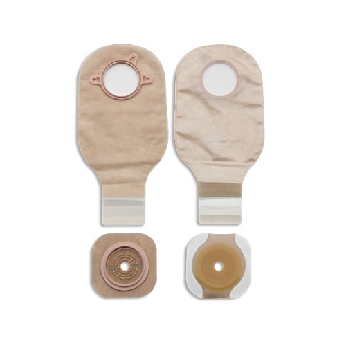 Ileostomy /Colostomy Kit New Image™ TwoPiece System 12 Inch Length Up