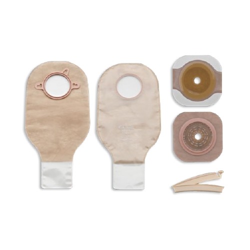 Ileostomy /Colostomy Kit New Image™ Two-Piece System 12 Inch Length 2-1 ...