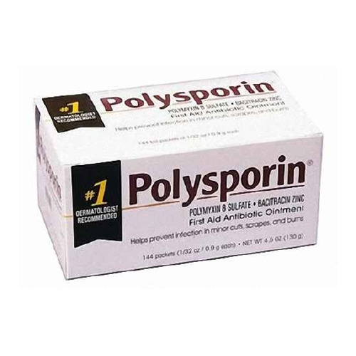 Polysporin First Aid Antibiotic Polysporin® Ointment Individual Packet ...