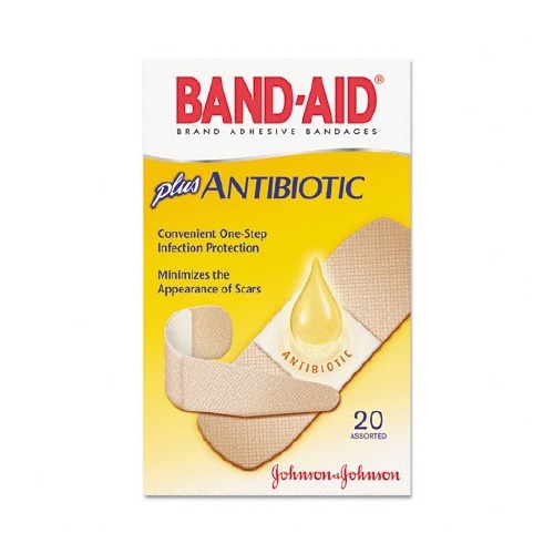 Adhesive Strip with Neosporin BandAid® with Neosporin® 3/4 X 3 Inch
