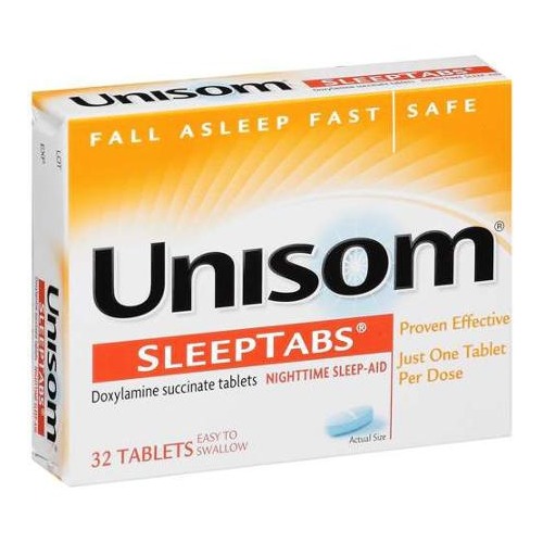 Unisom Sleep Aid Unisom® Tablet 25 mg Strength - MCK14672700 - Shoplet.com