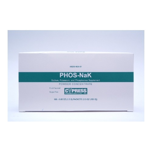PhosNaK Dietary Supplement Sodium / Potassium / Phosphorus 160 mg