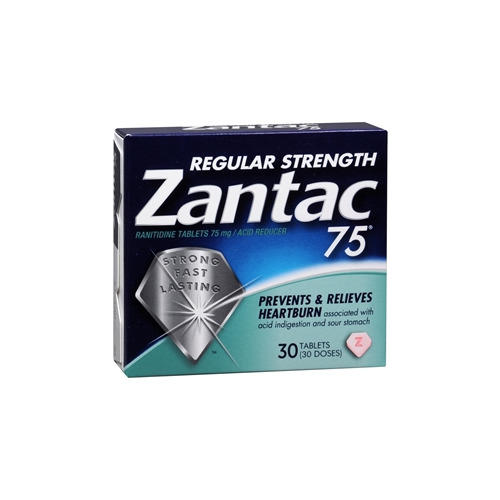 Zantac 75 Antacid Zantac 75® mg Strength Tablet MCK67122700