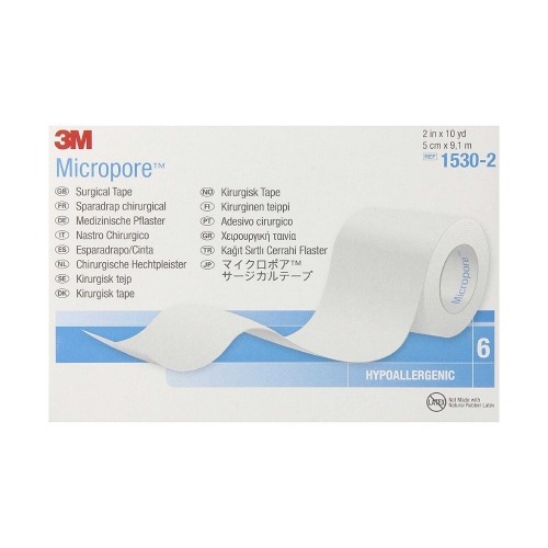 3M Micropore Surgical Tape 2 in. x 10 yd.:First Aid and Medical
