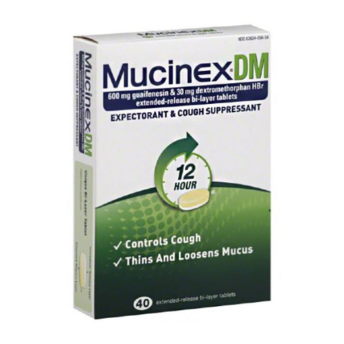 Mucinex Dm Cough Relief Mucinex® DM 600 mg / 30 mg Strength Tablet ...