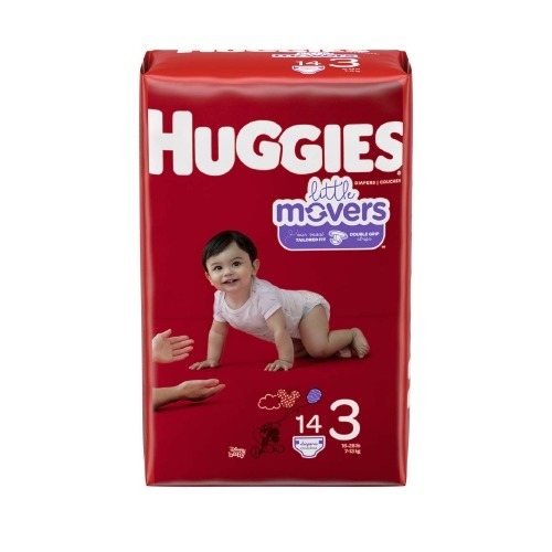 Huggies Snug & Dry Unisex Baby Diaper Huggies® Snug & Dry Size 3 ...