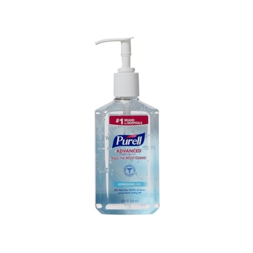 Hand Sanitizer Purell® Advanced 12 Oz Ethyl Alcohol Gel Pump Bottle 714107cs