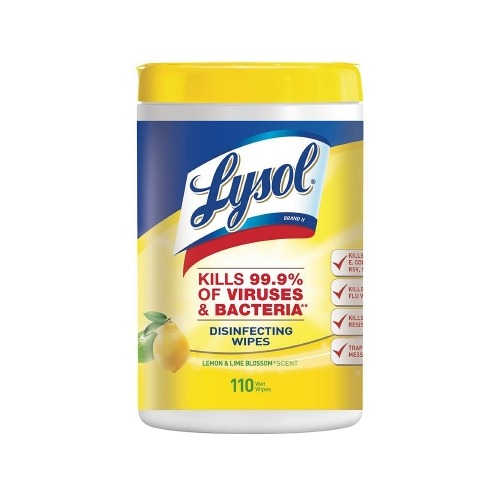 Lysol Surface Disinfectant Cleaner Lysol Premoistened Wipe 110 Count   MCK776775 721670.JPG