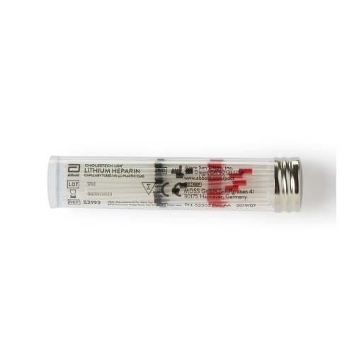 Cholestech LDX® Capillary Blood Collection Tube Heparin Additive 40 µL